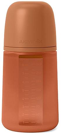 Dojčenská fľaša Suavinex Colour Essence M 240 ml tehlová ...