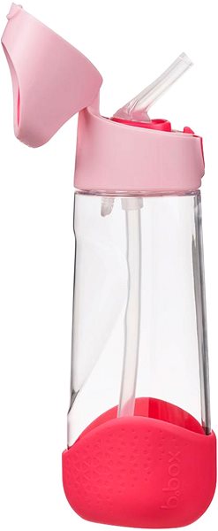Detská fľaša na pitie B.Box Fľaša na pitie so slamkou 600 ml flamingo fizz ...