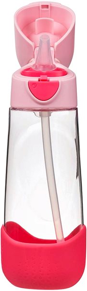 Detská fľaša na pitie B.Box Fľaša na pitie so slamkou 600 ml flamingo fizz ...