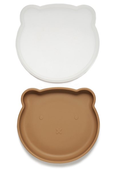 Kidnort Retter plate with lid dark .