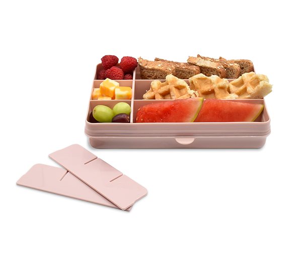 Lunch Box Melii Snackle Box snack box pink ...