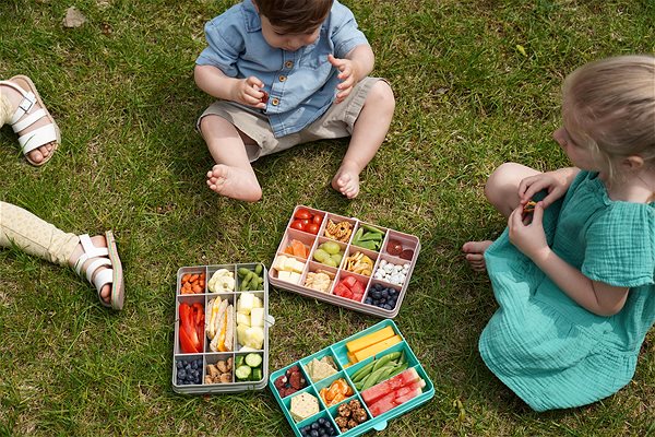 Lunch Box Melii Snackle Box 1368 ml grey ...