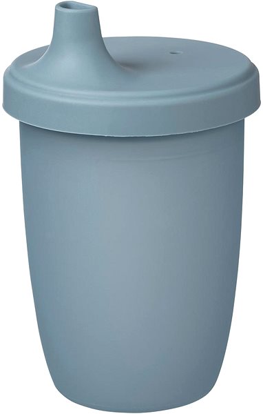 Tanulópohár b.box Szilikon pohár itatóval, világoskék ...