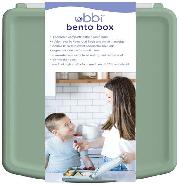 Lunch Box Ubbi Lunch Bento Box Sage ...