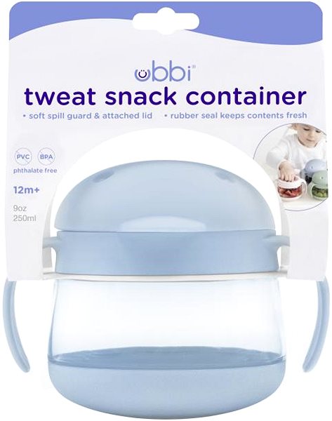Lunch Box Ubbi Snack container Cloudy Blue ...