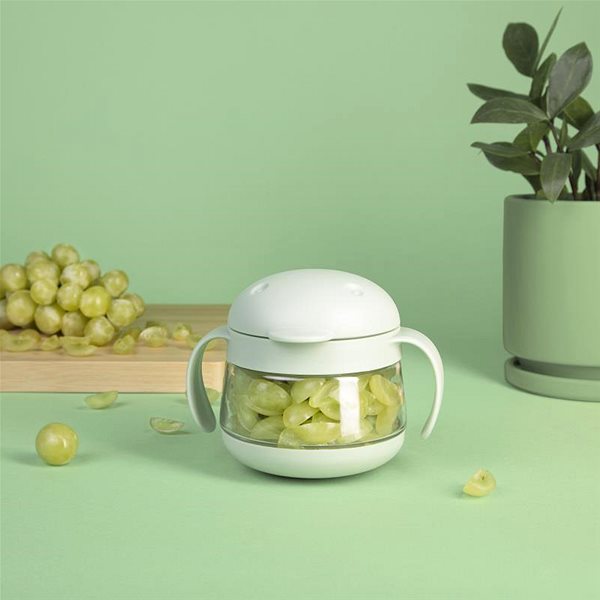 Lunch Box Ubbi Sage snack container ...