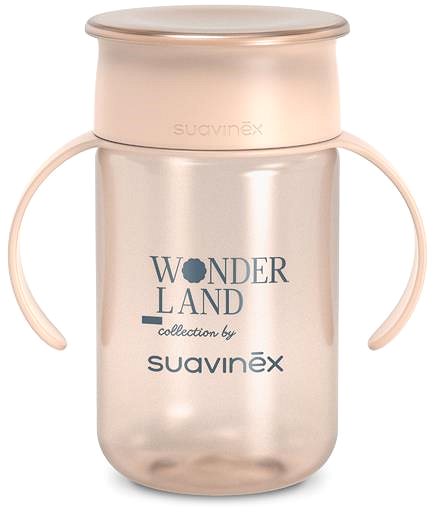 Tanulópohár Suavinex Wonderland 360° 340 ml - rózsaszín ...