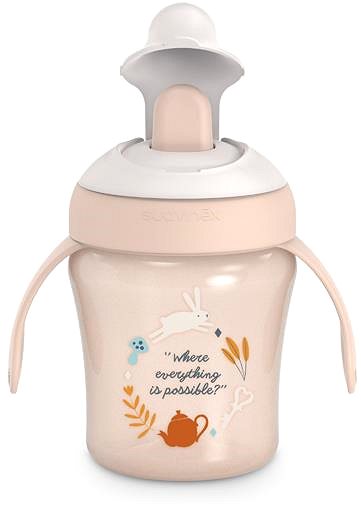 Detský hrnček Suavinex Wonderland 200 ml ružový ...