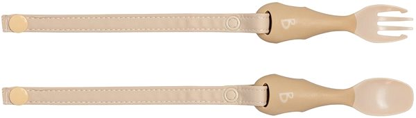 Bibado Handi children's cutlery with Fawn clip.