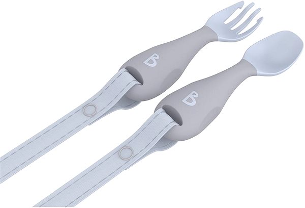 Bibado Handi children's cutlery with clip Mist .
