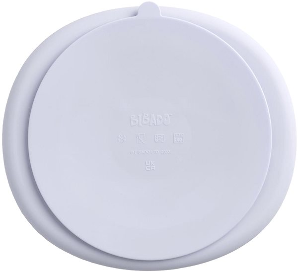 Bibado children's plate Bibado Divided plate with suction cup Mist .