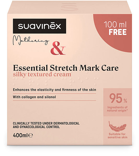 Telový krém Suavinex Krém na strie 400 ml.