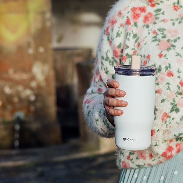 Thermal Mug Quokka Mist with straw 720 ml Ivory ...
