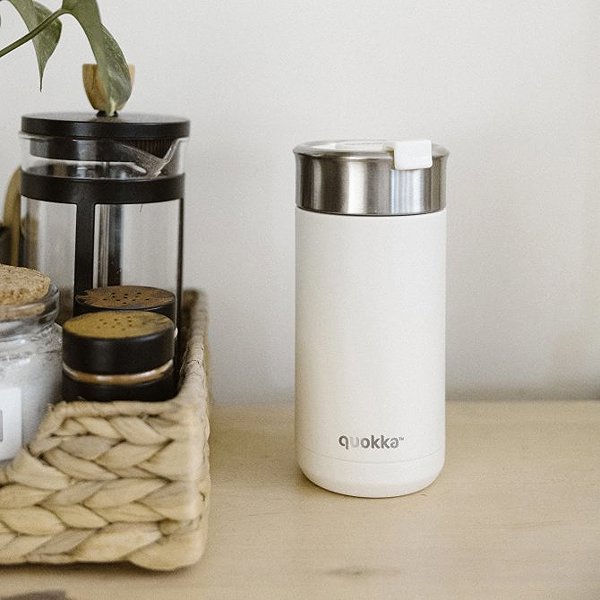 Thermal Mug Quokka Boost with strainer 400 ml Nude ...
