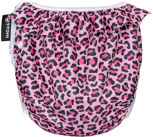 Plienkové nohavičky T-tomi Plienkové plávky s volánikom, Pink gepard ...