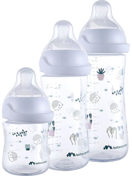Dojčenská fľaša Bebeconfort Emotion Physio White 150 ml, 0 – 6 m+ ...