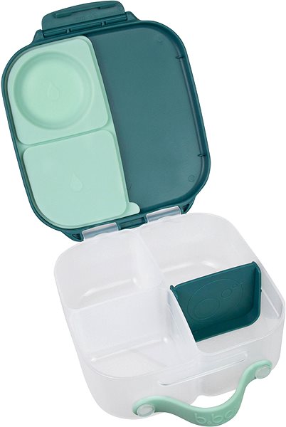 Uzsonnás doboz B.Box Tartalék szilikon tömítés uzsonnás dobozhoz, közepes Emerald Forest/Lilac Pop ...