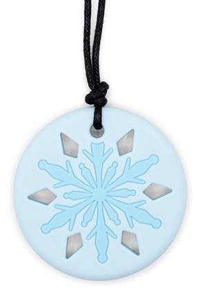 Náhrdelník Jellystone Designs Upokojujúci prívesok Snehová vločka svetlomodrá ...