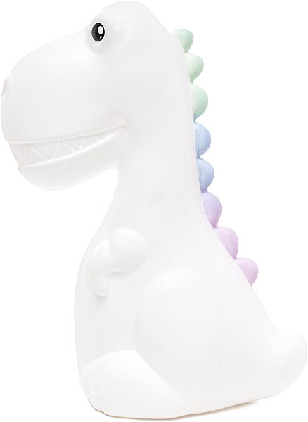 MTM DHINK XL Dinosaur USB night light in white.