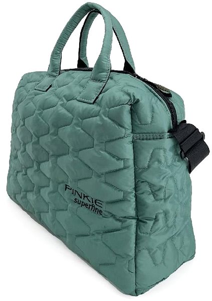 Pinkie Superfine Old Green M pram bag.