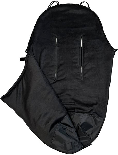 Fusak do kočíka Pinkie fusak bugee softshell rose – slabší, pozdĺžne otvory ...