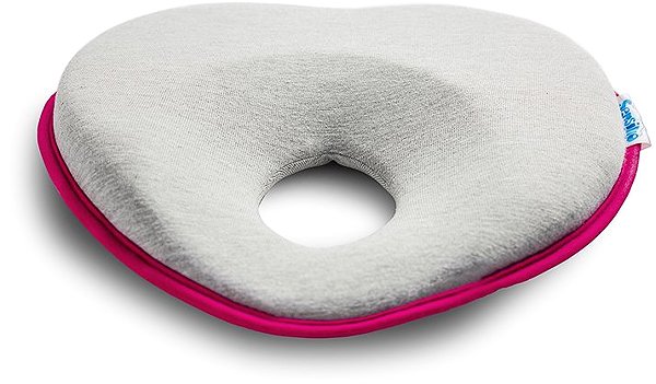 Anatomical pillow Sensillo Ergonomic, shaping pillow for baby grey, pink .
