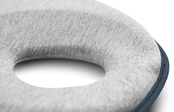 Anatomical pillow Sensillo Ergonomic, shaping pillow for baby grey, graphite .