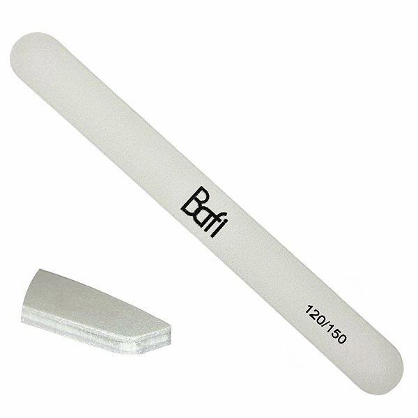 BAFI Straight 120/150 nail file, set of 10.