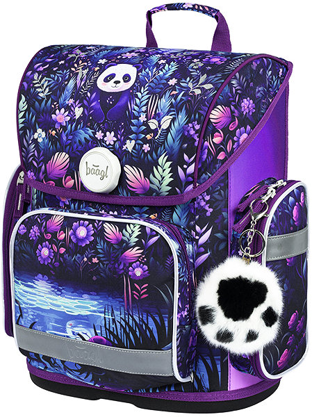 BAAGL Ergo Jungle Panda school bag.
