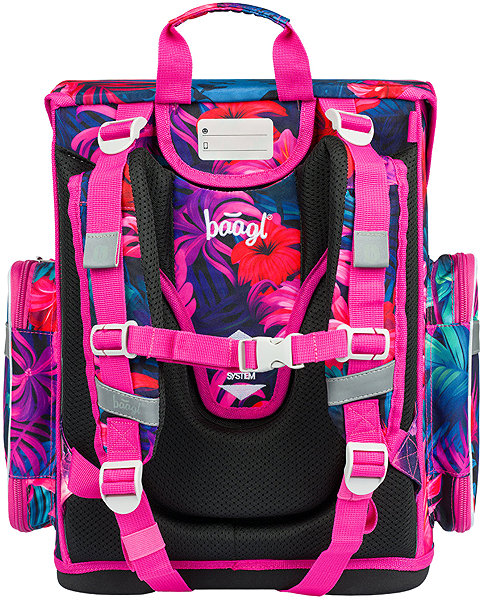 BAAGL Ergo Flamingos school bag.