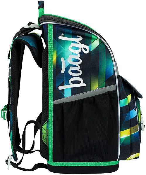 School backpack BAAGL School briefcase Zippy Football Player .