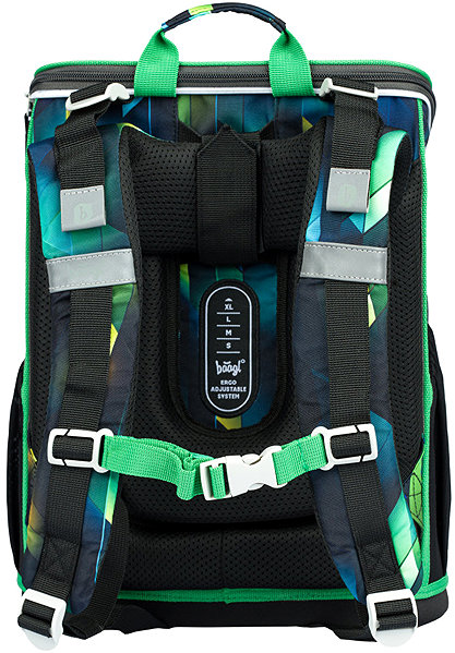 School backpack BAAGL School briefcase Zippy Football Player .