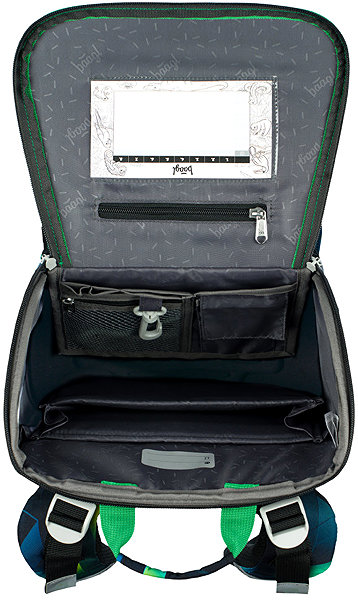School backpack BAAGL School briefcase Zippy Football Player .