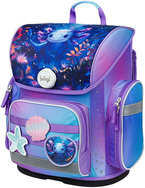 Briefcase BAAGL School briefcase Ergo Axolotl .