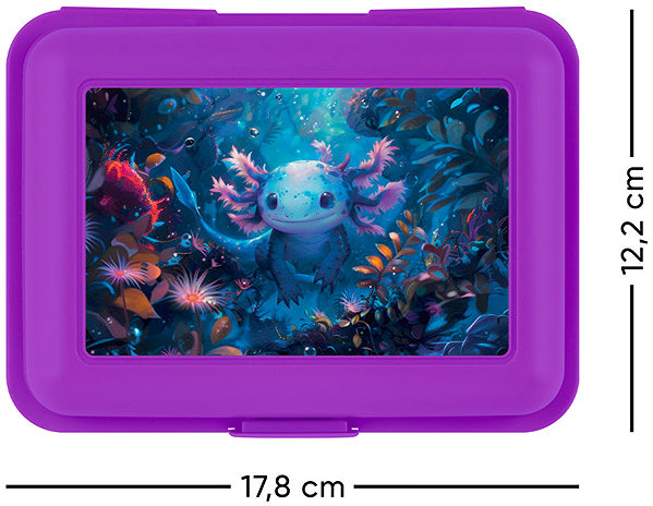 Lunch Box BAAGL Snack box Axolotl ...