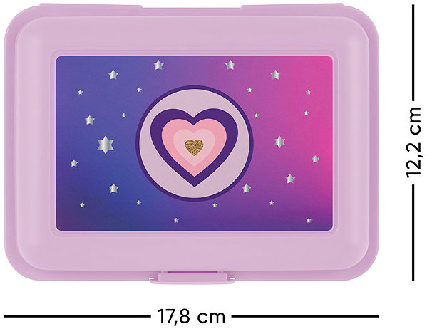 Lunch Box BAAGL Horse Heart Snack Box ...