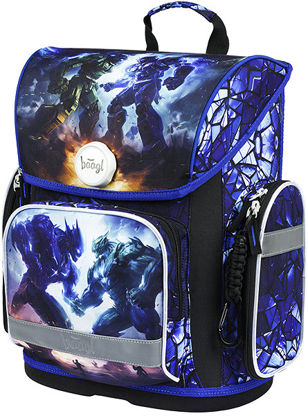 BAAGL Ergo Robots school bag.
