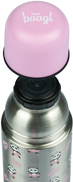 Thermosflasche BAAGL Thermobottle Panda, 550 ml .