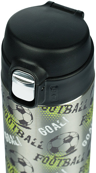 Thermos BAAGL Thermosflasche Fußball, 450 ml .