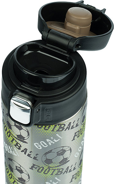 Thermos BAAGL Thermosflasche Fußball, 450 ml .