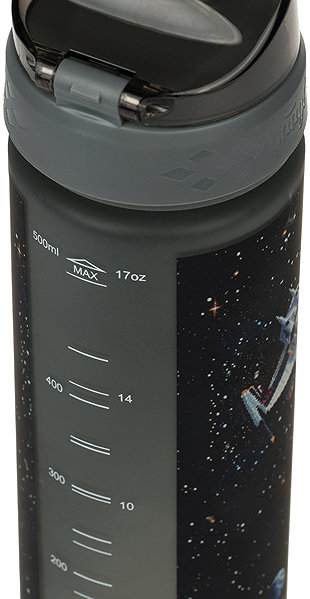 Trinkflasche BAAGL Tritan Trinkflasche Pixel Space 500 ml ...