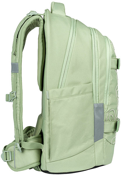 Rucksack BAAGL Schulrucksack Skate Max Mentol GRS .