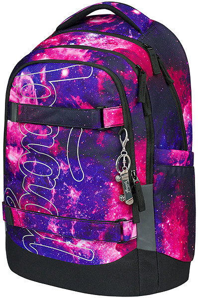 Rucksack BAAGL Schulrucksack Skate Max Galaxy GRS .