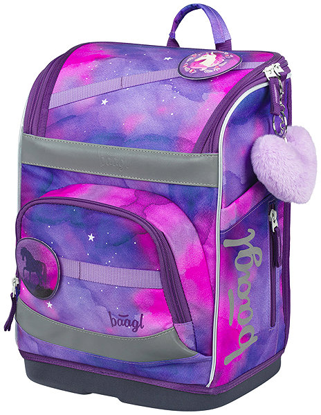 BAAGL Zippy Plus Horse GRS School Bag.