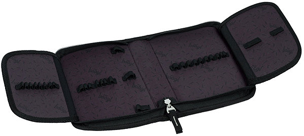 BAAGL Single-Tier School Pencil Case Pixel Space.