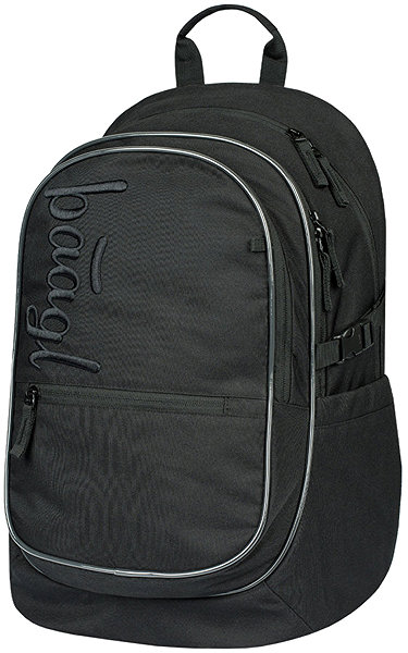 Rucksack BAAGL Schulrucksack Core Uni schwarz GRS .