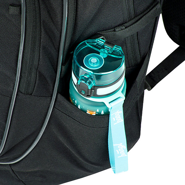 Rucksack BAAGL Schulrucksack Core Uni schwarz GRS .