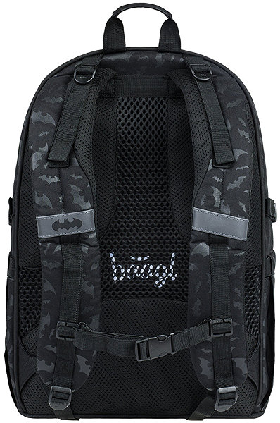 Rucksack BAAGL Schulrucksack Core Batman schwarz GRS .