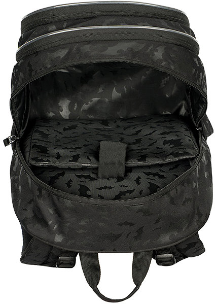 Rucksack BAAGL Schulrucksack Core Batman schwarz GRS .