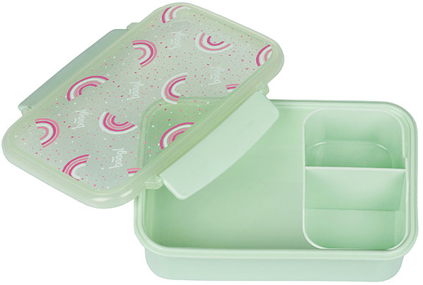 Lunch Box BAAGL Snack box with compartments Rainbow ...